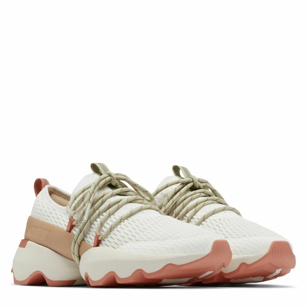 Sorel Women's Kinetic Impact Lace In Sea Salt/Stone Green - Image 2