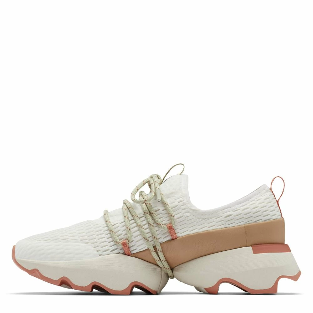 Sorel Women's Kinetic Impact Lace In Sea Salt/Stone Green - Image 3