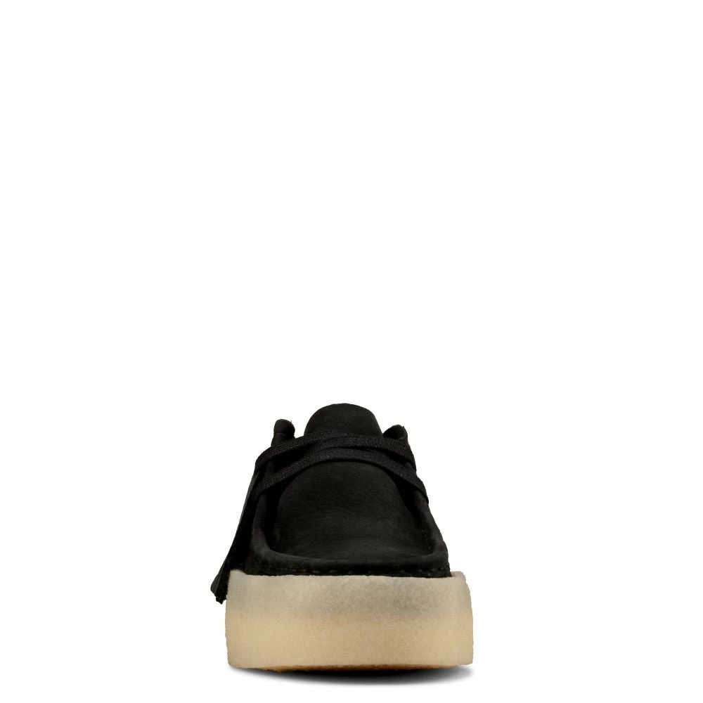 Clarks Women's Wallabee Cup In Black Nubuck - Image 3