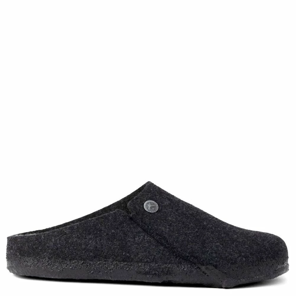Birkenstock Women's Zermatt Shearling Wool Felt In Anthracite (Narrow Width)