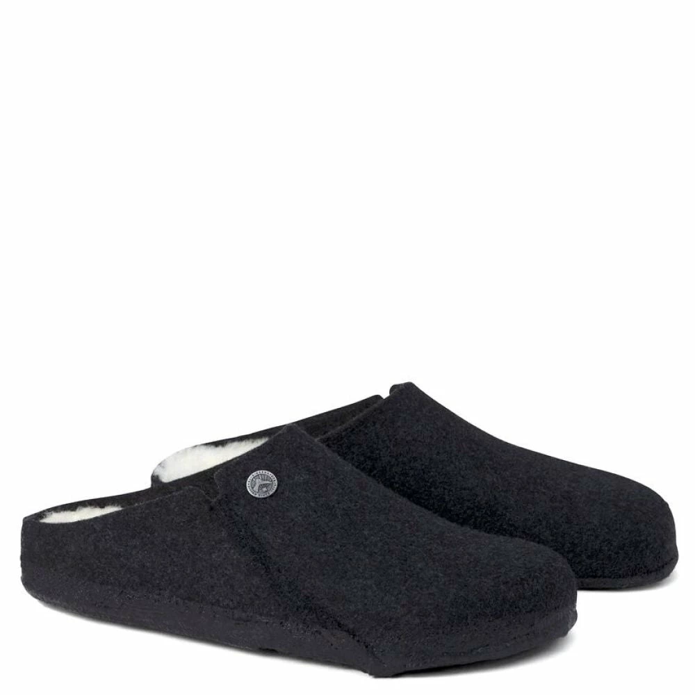 Birkenstock Women's Zermatt Shearling Wool Felt In Anthracite (Narrow Width) - Image 2