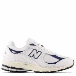 New Balance 2002R In White With Natural Indigo And Angora