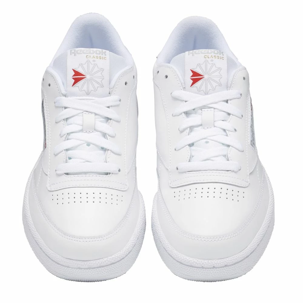 Reebok Women's Club C 85 In White/Sheer Grey - Image 3