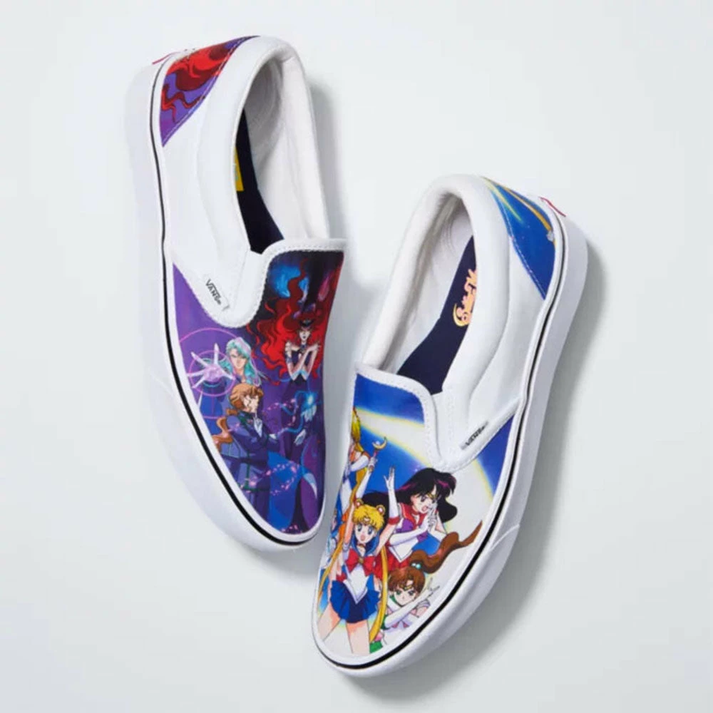 Vans X Pretty Guardian Sailor Moon ComfyCush Slip-On In Multi - Image 4