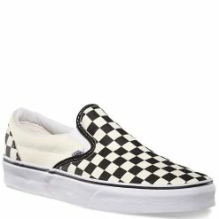 Vans Checkerboard Slip-On In Black/Off White -Converse Shop b b 2 1100x