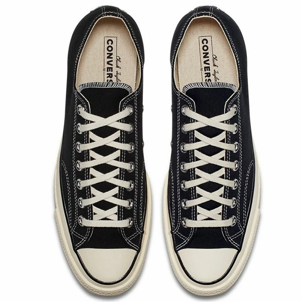 Converse Chuck Taylor All Star '70 Low In Black/Egret/White 3 Converse Chuck Taylor All Star '70 Low In Black/Egret/White - Image 3
