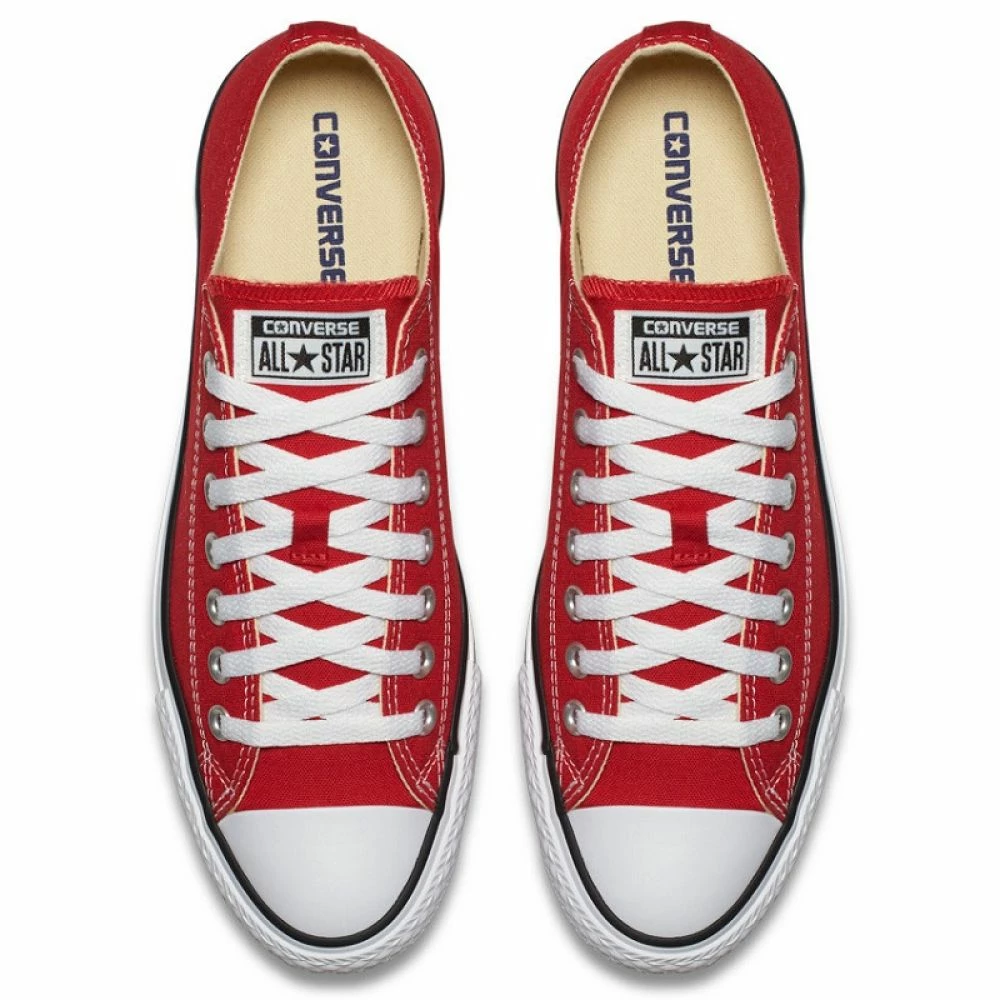 Converse Chuck Taylor All Star Low Top In Red - Image 5