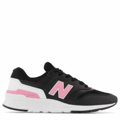 New Balance Women's 997H In Black With Bubblegum