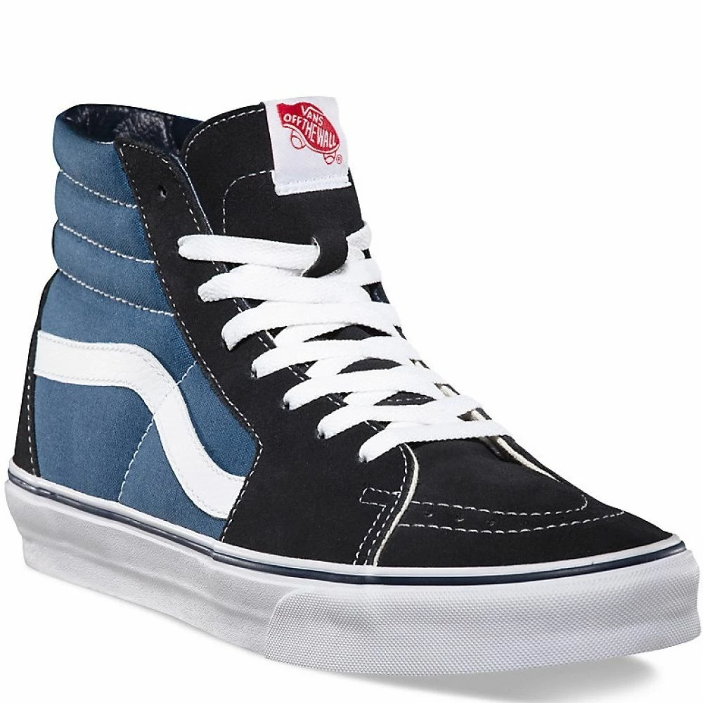 Vans SK8-Hi In Navy/White - Image 3