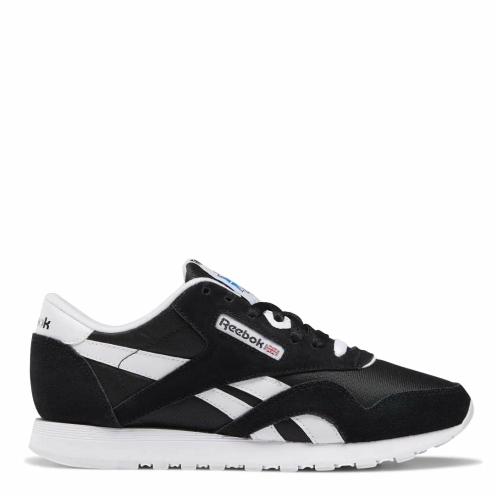 Reebok Women's Classic Nylon In Black/White 1 Reebok Women's Classic Nylon In Black/White