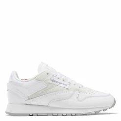 Reebok Women's Classic Leather In Ftwr White/Pure Grey 4/Rhodonite
