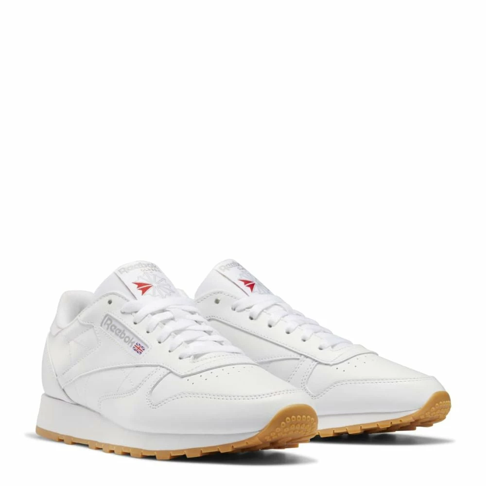 Reebok Women's Classic Leather In Ftwr White/Pure Grey 3/Rubber Gum 3 - Image 2
