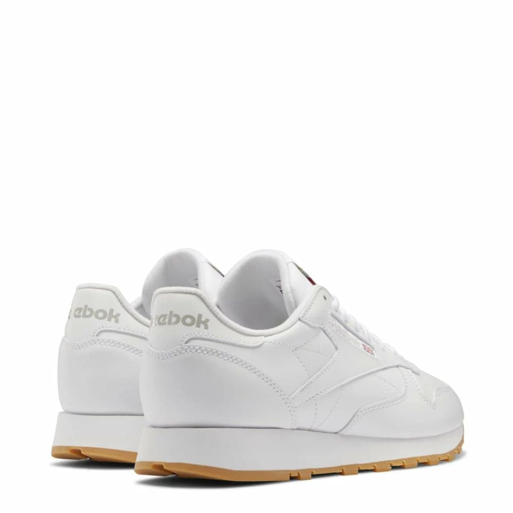 Reebok Women's Classic Leather In Ftwr White/Pure Grey 3/Rubber Gum 3 - Image 3