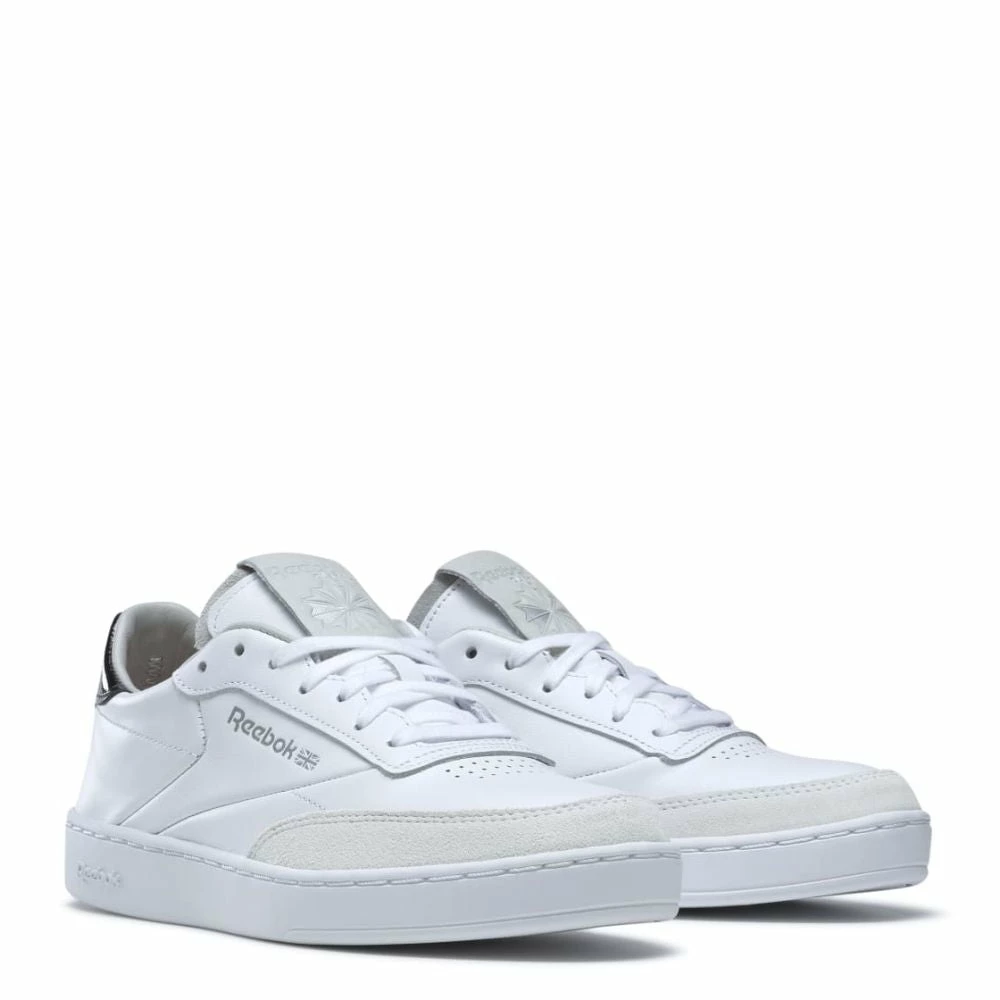 Reebok Women's Club C Clean In Cloud White/Core Black - Image 2