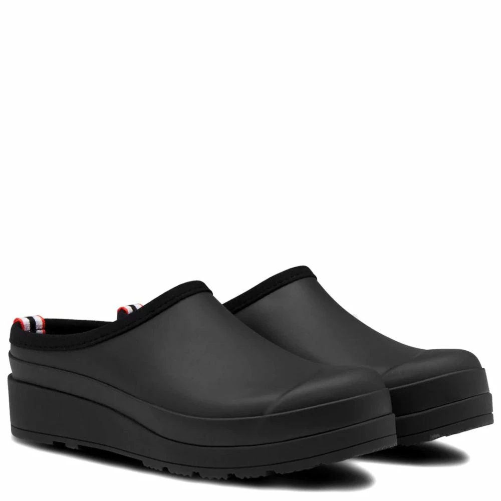Hunter Women's Play Clogs In Black - Image 2