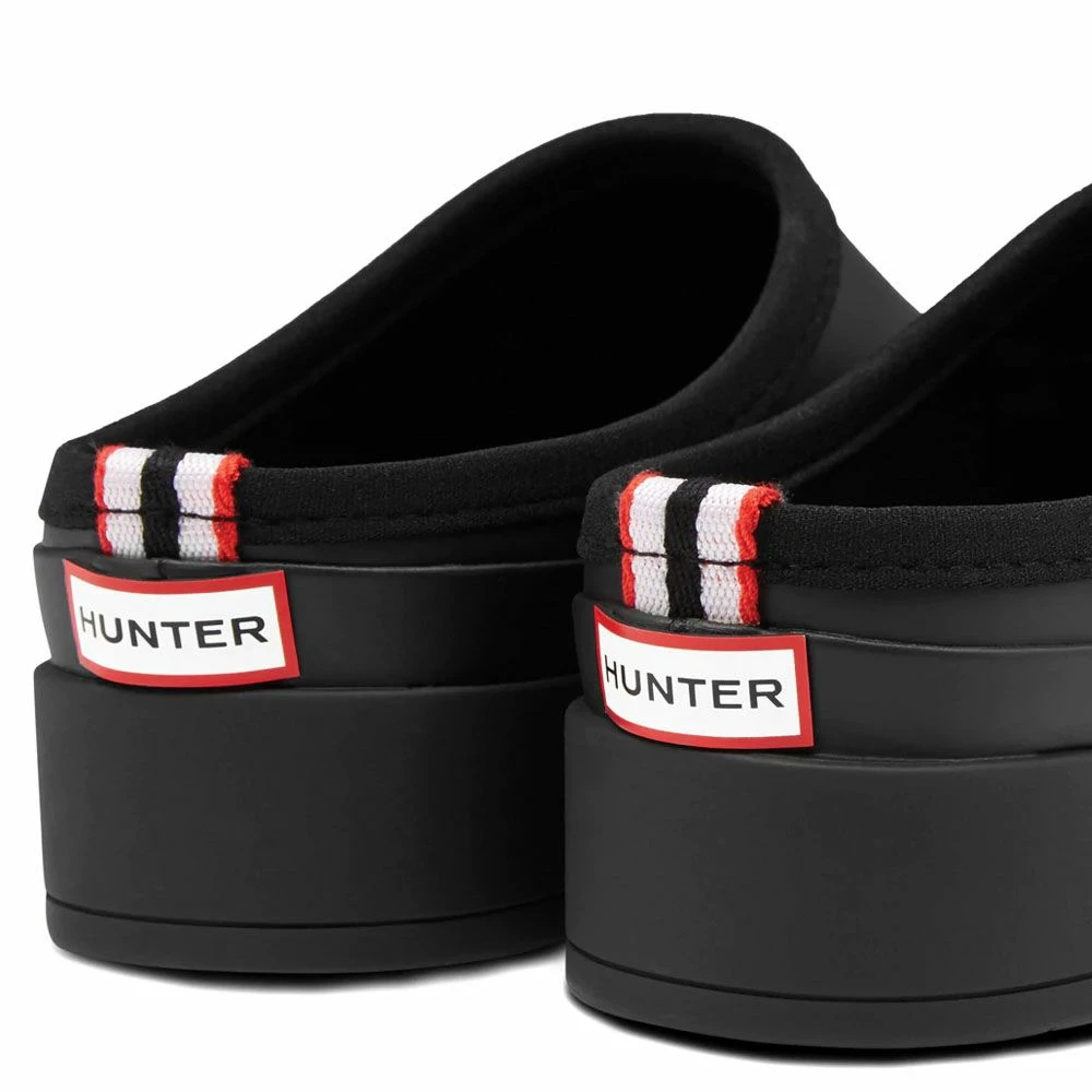 Hunter Women's Play Clogs In Black - Image 3