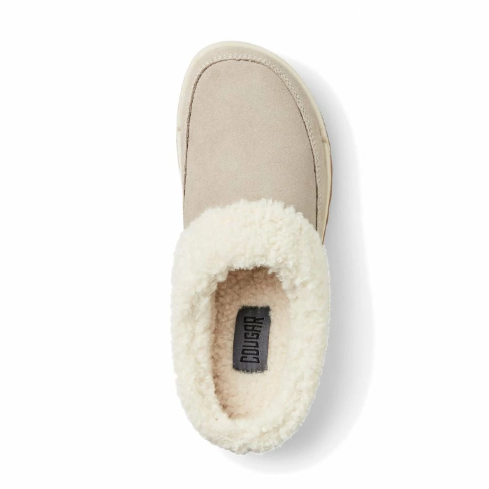 Cougar Women's Liliana Suede Mule In Mushroom - Image 4