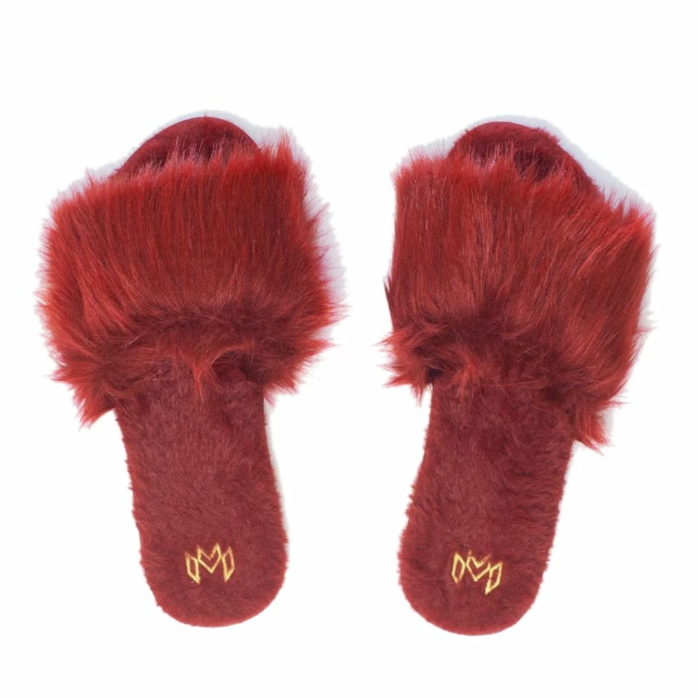 Malvados Women's Slumber Slipper In Merlot 1 Malvados Women's Slumber Slipper In Merlot