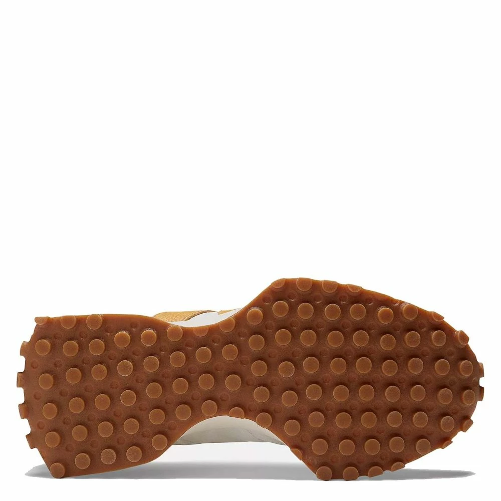 New Balance Women's 327 In Sea Salt With Golden Hour - Image 4