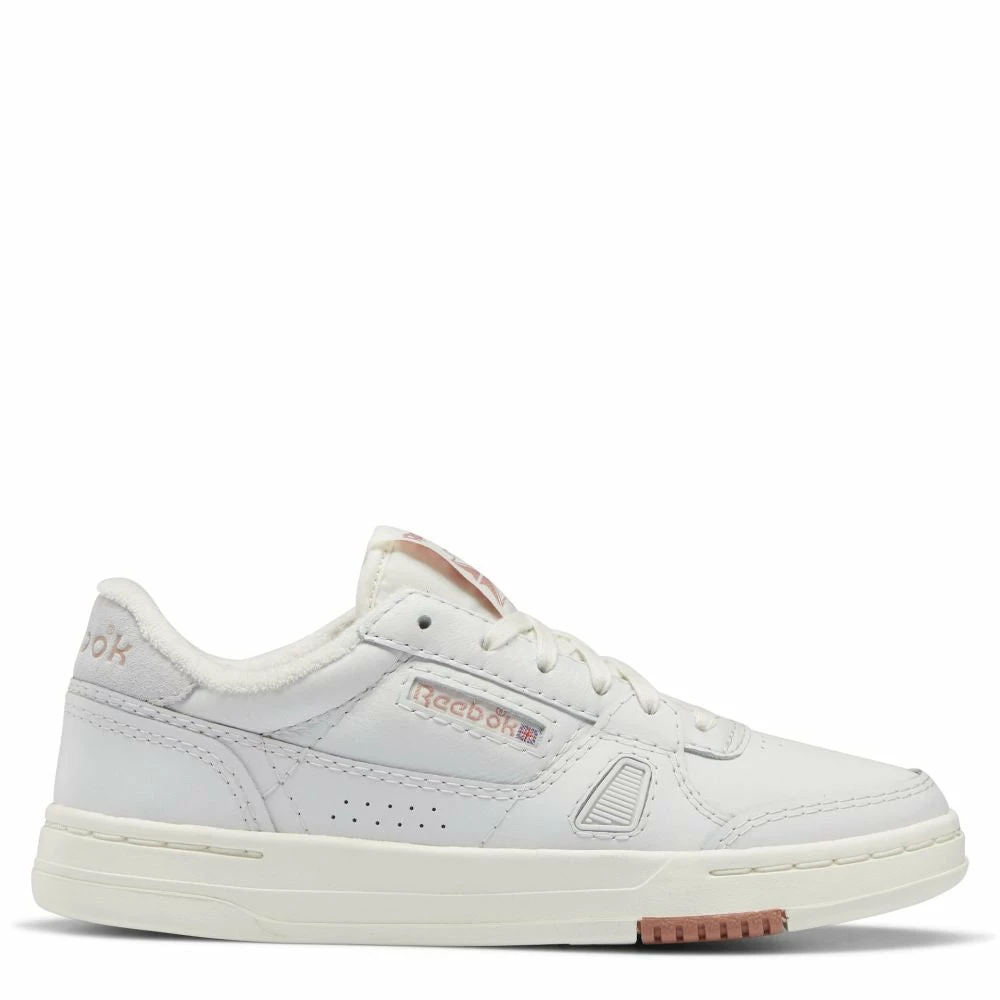 Reebok Women's LT Court In Cold Grey/Canyon Coral/Chalk