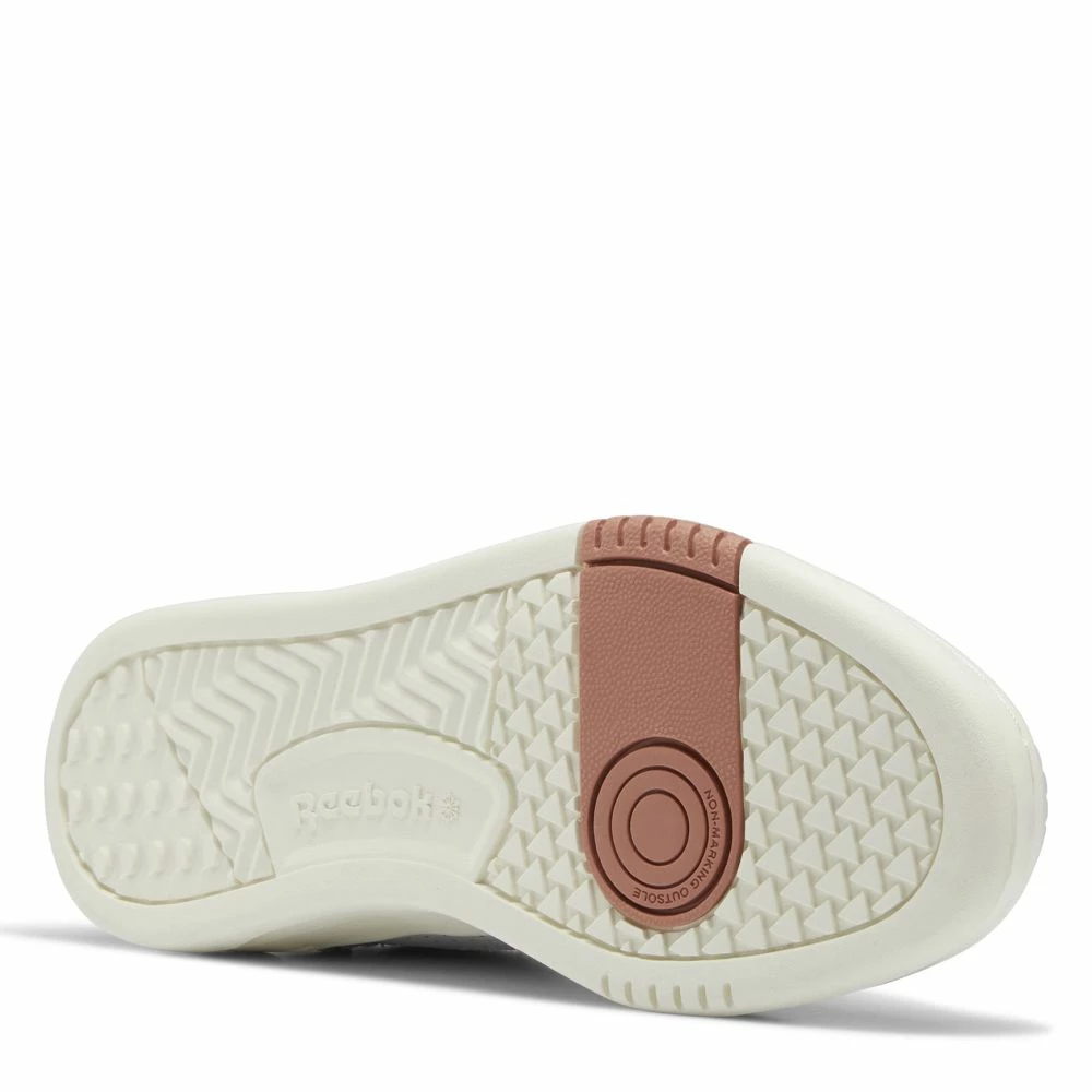Reebok Women's LT Court In Cold Grey/Canyon Coral/Chalk - Image 4