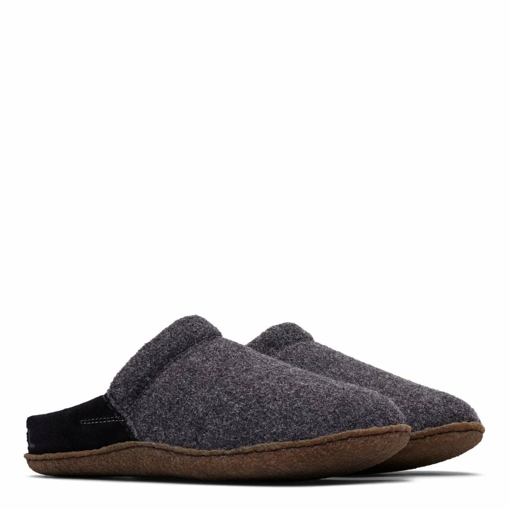 Sorel Women's Nakiska Scuff Slipper In Black/Natural 2 Sorel Women's Nakiska Scuff Slipper In Black/Natural - Image 2