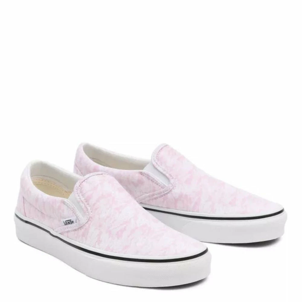 Vans Women's Washes Classic Slip-On In Cradle Pink/True White - Image 2