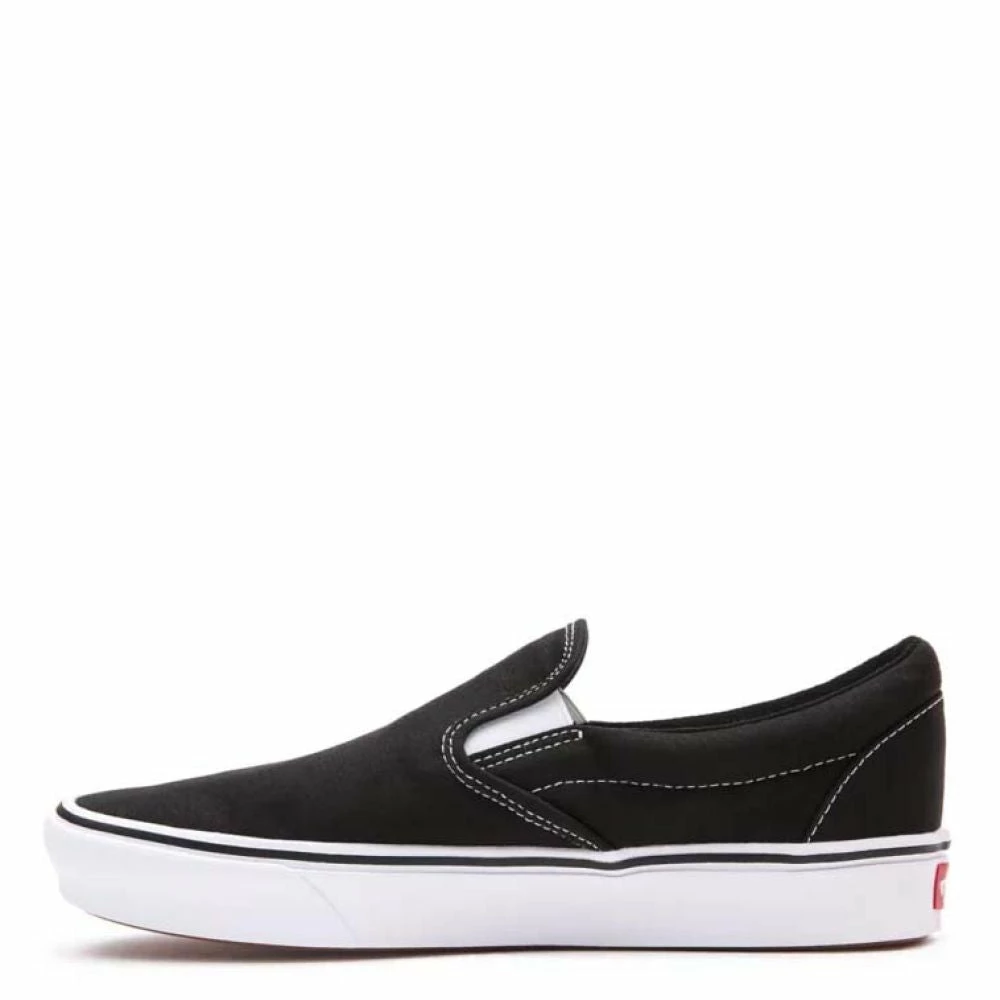 Vans ComfyCush Slip-On In Black/True White - Image 3