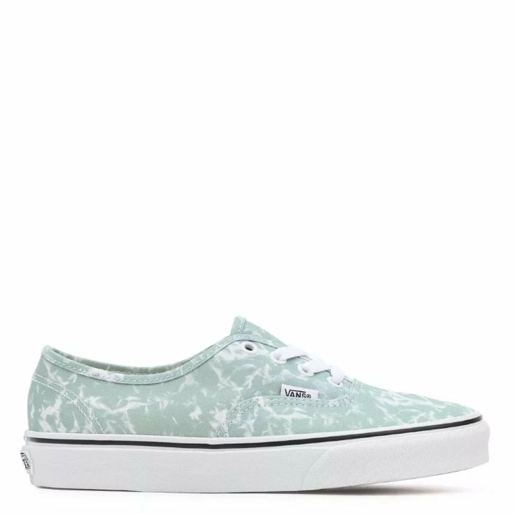 Vans Women's Washes Authentic In Caledon Green/True White 1 Vans Women's Washes Authentic In Caledon Green/True White