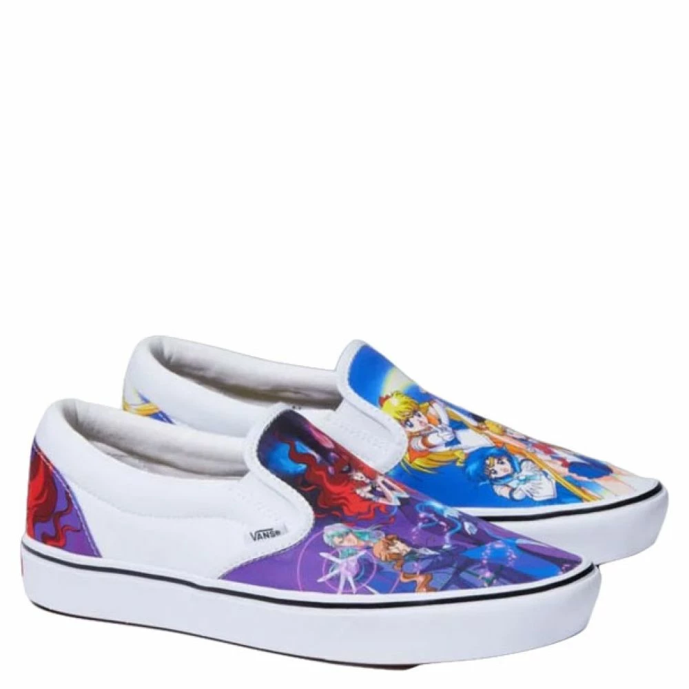Vans X Pretty Guardian Sailor Moon ComfyCush Slip-On In Multi