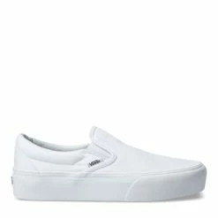 Vans Women's Slip-On Platform In True White