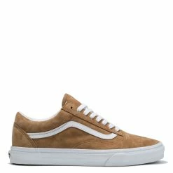 Vans Pig Suede Old Skool In Tobacco Brown
