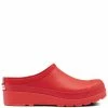 Hunter Women's Play Clogs In Red